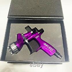 Devilbiss Spray Gun Purple CV1 HVLP 1.3mm Nozzle Car Paint Tool Pistol