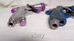 Devilbiss Spray Gun flg4 Finish line FLG4 & 2 Unbranded HVLP Spray Guns (K)