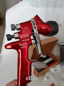 Devilbliss Tekna Copper HVLP Spray gun 1.3 1.4 tip digital gauge new in box