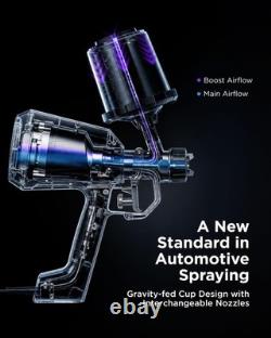 Drizzle X Electric Spray Paint Gun for Automotive Spot Refinishing