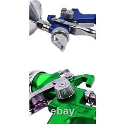 ETOSHA HVLP Spray Gun Set 3pcs, Auto Paint Primer withAir Regulator & Maintenance