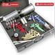 Etosha Hvlp Spray Gun Set 3pcs, Auto Paint Primer With Air Regulator & Maintenan