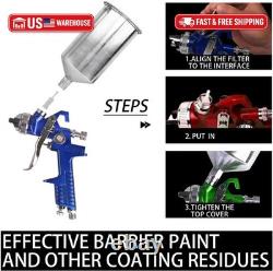 ETOSHA HVLP Spray Gun Set 3pcs, Auto Paint Primer with Air Regulator & Maintenan
