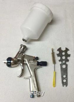 Eastwood Concours HVLP spray gun with multiple fluid tips