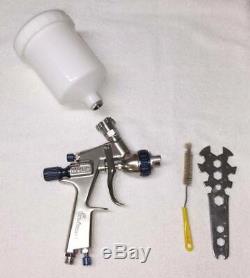 Eastwood Concours HVLP spray gun with multiple fluid tips