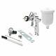 Eastwood Hvlp Stainless Steel Paint Spray Gun Cc500 Color And Clearcoat Cr Coat