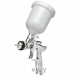 Eastwood HVLP Stainless Steel Paint Spray Gun CC500 Color and Clearcoat Cr Coat