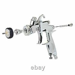 Eastwood HVLP Stainless Steel Paint Spray Gun CC500 Color and Clearcoat Cr Coat