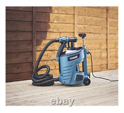 Erbauer 700W HVLP Electric Spray Gun Paint Sprayer 0.8L Garden Patio Wood Metal