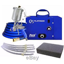 Fuji Q5 Platinum Model Quiet HVLP Spray System with T75G Spray Gun and Bundle