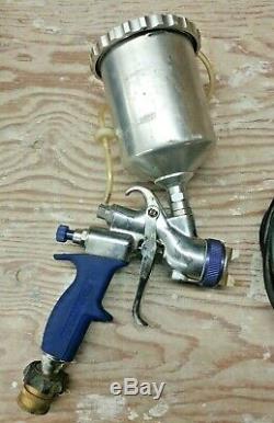 Fuji Spray Mini-Mite 3 HVLP Turbine Paint Sprayer Hose Gravity Gun Lot Kit