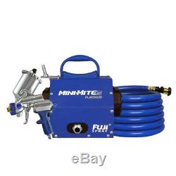 Fuji Spray Mini-Mite 5 Platinum Gravity HVLP Spray System (Blue)