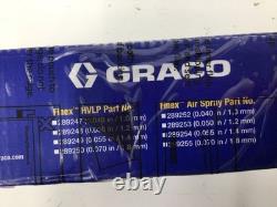 GRACO HVLP Spray Gun 289249, 1/4 in Air Inlet Size, 11.8 cfm @ 24 psi