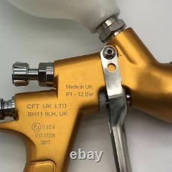 GTI PRO LITE Gold 1.3mm Nozzle HVLP Car Paint Tool Pistol Devilbiss Spray Gun