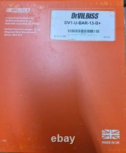 Genuine DeVilbiss DV1-B HVLP Spray Gun 704504 1.3mm Fluid Tip Automotive Paint
