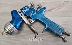 Genuine Devilbiss GTI PRO 1.2 HV30 HVLP aircap spray gun + new spraygun cup