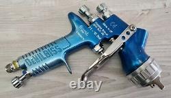 Genuine Devilbiss GTI PRO 1.2 HV30 HVLP aircap spray gun + new spraygun cup