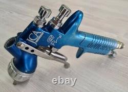 Genuine Devilbiss GTI PRO 1.2 HV30 HVLP aircap spray gun + new spraygun cup