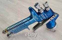 Genuine Devilbiss GTI PRO 1.2 HV30 HVLP aircap spray gun + new spraygun cup