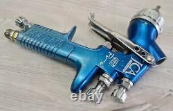 Genuine Devilbiss GTI PRO 1.2 HV30 HVLP aircap spray gun + new spraygun cup