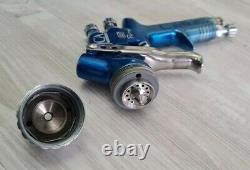 Genuine Devilbiss GTI PRO 1.2 HV30 HVLP aircap spray gun + new spraygun cup