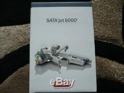 Genuine Sata jet 5000 B HVLP Sixties Gun 1.3 withReusable Cup satajet, not digital