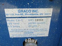 Graco M70102 Hvlp Spray Paint System With Cx7 Turbine & 710 Gun & Hose & Manuals