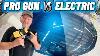 Gravity Feed Electric Paint Gun Vs Pro Gun Can You Tell The Difference