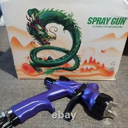 Gti pro dragon 1.3. 600ml HVLP spray paint primer gun withs base