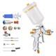 Hvlp 3 Nozzles Air Spray Gun 600ml Automotive