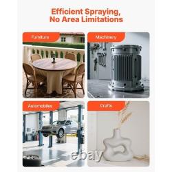 HVLP 3 Nozzles Air Spray Gun 600ml Automotive