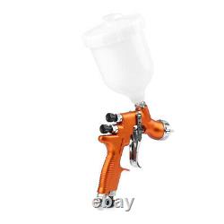 HVLP Air Gravity Feed Spray Gun Sets 1.3 mm Nozzle Fit for Body Paint Car US