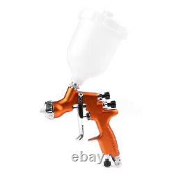 HVLP Air Gravity Feed Spray Gun Sets 1.3 mm Nozzle Fit for Car Body Paint