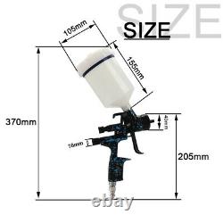 HVLP Air Spray Gun 1.3mm Nozzle Auto Car Detail Touch Up Paint Sprayer Repair