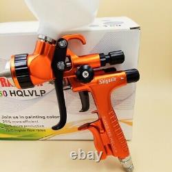 HVLP Air Spray Gun 1.3mm Nozzle Auto Paint For Car Painting Tool with 600ml Cup