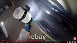 HVLP Atom X20 Automotive Paint Spray Gun WITH FREE GUNBUDD ULTRA LIGHTING SYSTEM