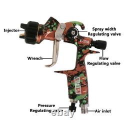 HVLP Auto Paint Air Spray Gun Kits Gravity Feed Car Primer 1.3mm Nozzle 600ml