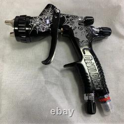 HVLP Black Spider Carve Car Spray Gun TE20 1.3mm Nozzle Paint Tool for Devilbiss