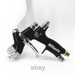 HVLP Car Paint Spray Gun 1.3mm Nozzle Air Sprayer Pistol Tool Gold Compressor