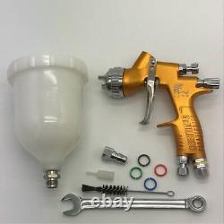 HVLP Car Paint Tool Pistol Devilbiss Spray Gun GTI PRO LITE Gold 1.3mm nozzle