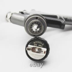 HVLP GTI PRO Gravity Air Spray Gun Kit 1.3mm Nozzle Car Paint Tool Pistol Set
