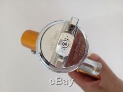 HVLP Paint Spray Gun Gold Acrylic Latex Epoxy Texture Indoor Outdoor Air 1.3mm