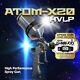 Hvlp Spray Gun Atom Mini X20 Automotive Paint Spray With Free Gubudd Led Light