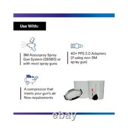 HVLP Spray Gun Kit, Adjustable Nozzle, Large 1.5 QT Tank, Rust Resistant