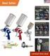 Hvlp Spray Gun Kit For Auto Paint Set Of 3 Sprayers 1.0mm, 1.4mm, 1.8mm Wit