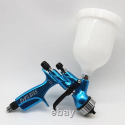 Hi-Q HVLP Blue CV1 Devilbiss Spray Gun 1.3mm Nozzle 600 ML Car Paint Tool Pistol