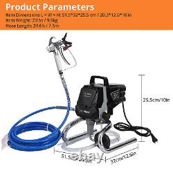 High Efficiency Stand Airless HVLP Paint Sprayer with Extension Rod Piston Pump