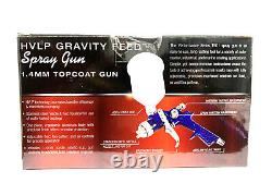 High Teck HVLP Gravity Feed Spray Gun Free Shipping