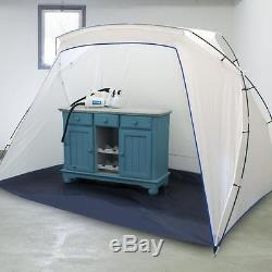 Home Decor HVLP Paint Sprayer Gun and Spray Tent Combo Lightweight Portable