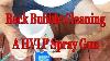 How To Back Bubble Clean Your Hvlp Spray Gun